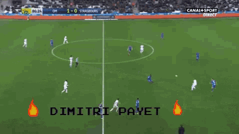 Dimitri Payet GIF - Dimitri Payet Olympique De Marseille Om GIFs