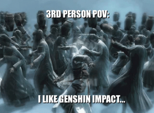 Assassins Creed Genshin Impact GIF - Assassins Creed Genshin Impact Bruh GIFs