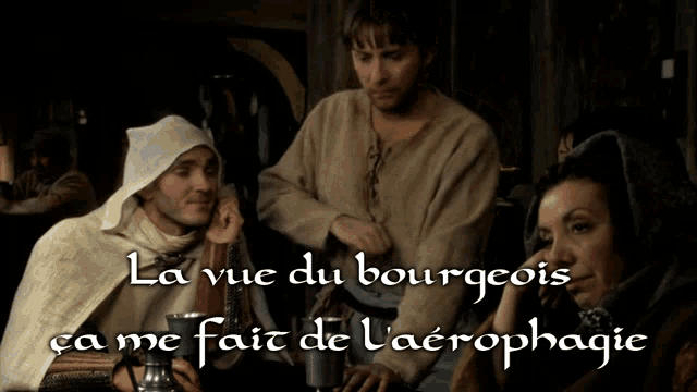 la vue du bourgeois came me fait de l' aerophage