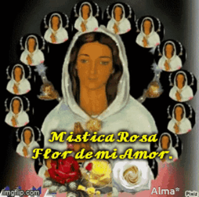 Mistica Rosa Flor De Mi Amor GIF - Mistica Rosa Flor De Mi Amor GIFs