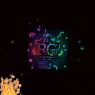 a bunch of glow in the dark rc balls on a black background