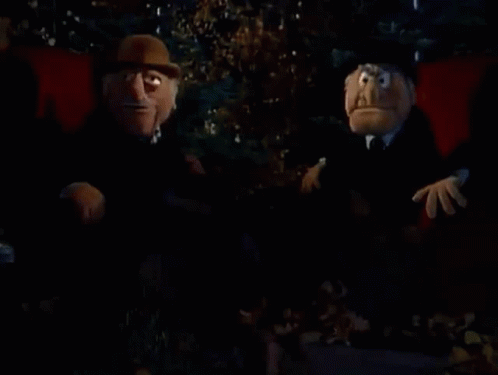 Statler And Waldorf Muppets GIF - Statler And Waldorf Muppets Hecklers GIFs