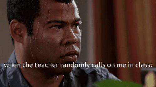 Teacher Called On GIF - Teacher Called On Nervous GIFs