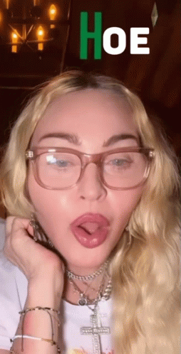 Madonna Hoe GIF - Madonna Hoe Whore GIFs