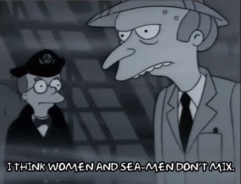Innuendo... We Know What You Think GIF - We Know What You Think Smithers Burns GIFs