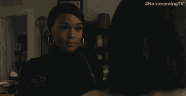 two women hugging each other with the hashtag homecoming tv on the bottom