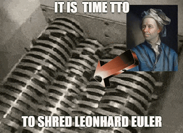 Euler Paper Shredder GIF - Euler Paper Shredder It Is Time To Shred Euler GIFs