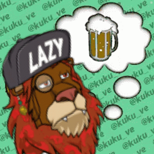 Woozy Lazy Lion GIF - Woozy Lazy Lion Lazy Lions GIFs