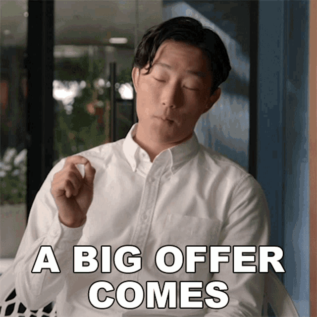 A Big Offer Comes Foresite GIF