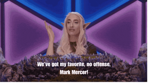 a cartoon of a woman with the words we 've got my favorite no offense mark mercer on the bottom