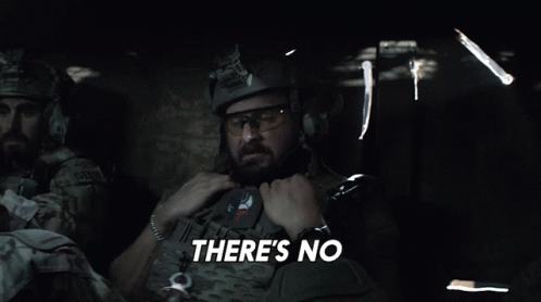 Theres No Chance In Hell Sonny Quinn GIF - Theres No Chance In Hell Sonny Quinn Seal Team GIFs