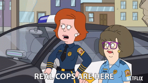 Real Cops Are Here Here To Save The Day GIF - Real Cops Are Here Here To Save The Day Hero GIFs
