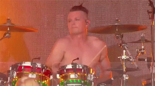 Playing The Drums Adrian Young GIF - Playing The Drums Adrian Young Nodoubttv GIFs