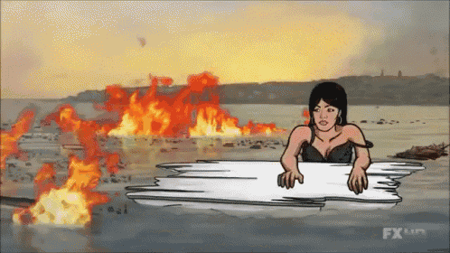 Oh My God. Was That Not Epic? GIF - Archer Sterling Archer Lana Kane GIFs