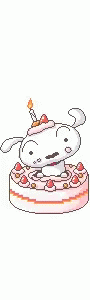 Birthday Cake Dog GIF - Birthday Cake Dog GIFs