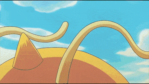 a blue and yellow dragon is surrounded by a blue and yellow logo