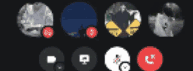 a bunch of icons on a black background one of which is a phone icon
