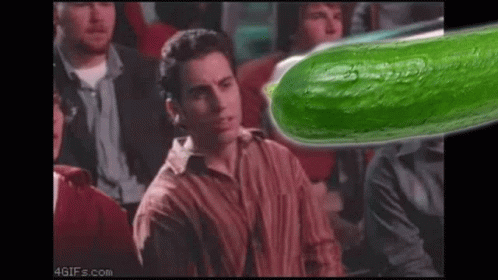 Cucumber To The Face Cucumber GIF - Cucumber To The Face Cucumber Face GIFs