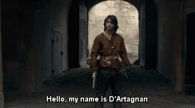 D Artagnan The Musketeers GIF - D Artagnan The Musketeers Introduction GIFs