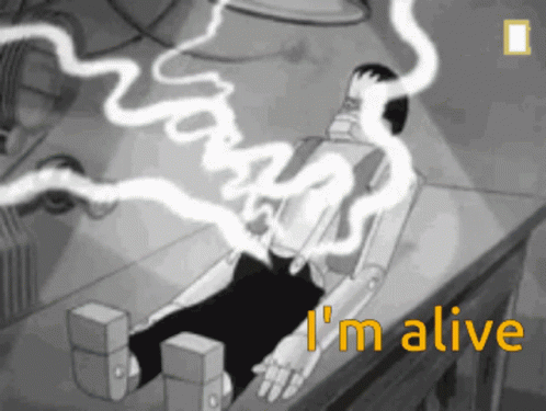 Im Alive Frankenstein GIF - Im Alive Frankenstein GIFs