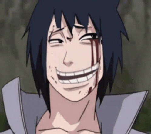 Troll Face Sasuke Uchiha GIF - Troll Face Sasuke Uchiha Naruto GIFs