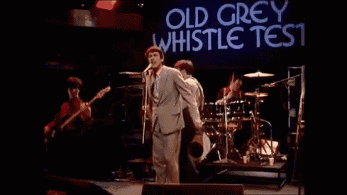 To Hell With Poverty GIF - The Old Grey Whistle Test Band Singing GIFs