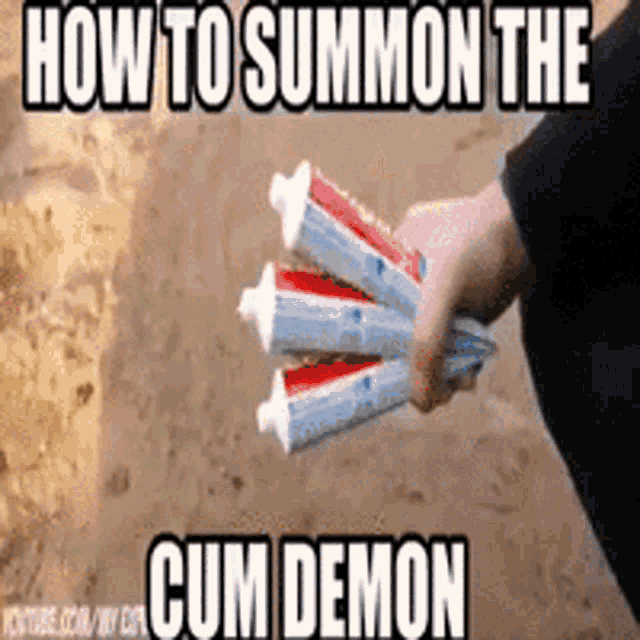 Summon The Demon Real GIF - Summon The Demon Real Colgate GIFs