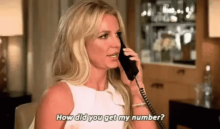 Woman Phone GIF - Woman Phone How Did You Get My Number GIFs