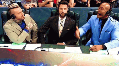 Corey Graves Wipe Your Tears GIF - Corey Graves Wipe Your Tears Tissues GIFs