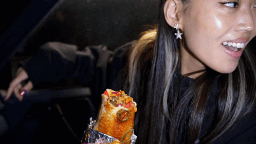 Taco Bell Double Steak Grilled Cheese Burrito GIF - Taco Bell Double Steak Grilled Cheese Burrito Fast Food GIFs