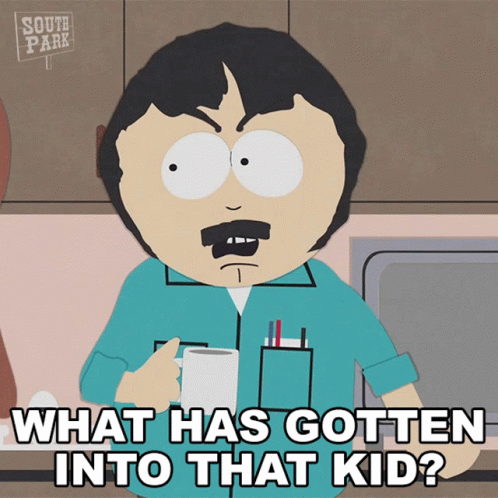 What Has Gotten Into That Kid Randy Marsh GIF - What Has Gotten Into That Kid Randy Marsh South Park GIFs
