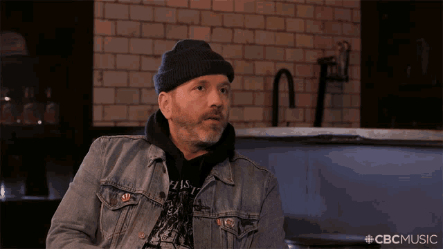 Thinking Dallas Green GIF