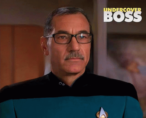 Star Trek Undercover Boss GIF - Star Trek Undercover Boss GIFs