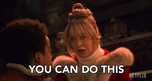 You Can Do This Mrs Claus GIF - You Can Do This Mrs Claus Goldie Hawn GIFs