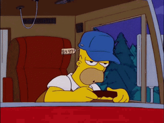 Driver The GIF - Driver The Simpsons GIFs