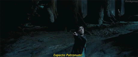 Harry Potter Daniel Radcliffe GIF - Harry Potter Daniel Radcliffe Expecto Patronum GIFs