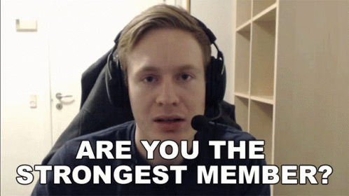 Are You The Strongest Member Broxah GIF