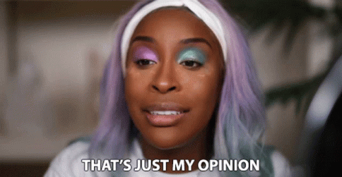 Thats Just My Opinion Jackie Aina GIF - Thats Just My Opinion Jackie Aina Opinion GIFs