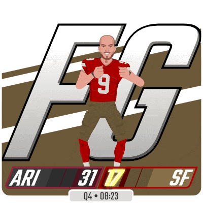 a cartoon of a football player with the number 9 on his shirt
