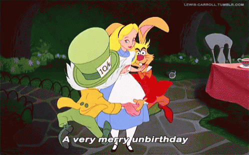Very Merry Unbirthday Alice In Wonderland GIF - Very Merry Unbirthday Alice In Wonderland GIFs