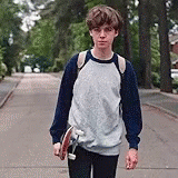 Alex Lawther Skater Boy GIF - Alex Lawther Skater Boy Walking GIFs