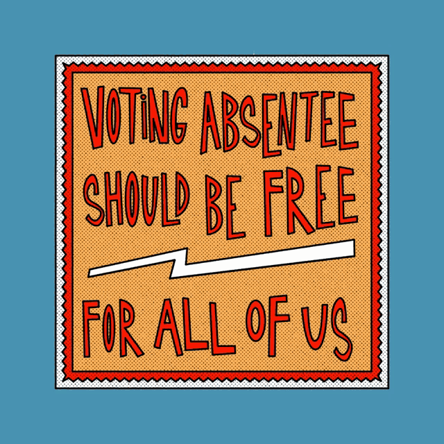 Voting Absentee Should Be Free For All Of Us GIF - Voting Absentee Should Be Free For All Of Us Pass The For The People Act GIFs