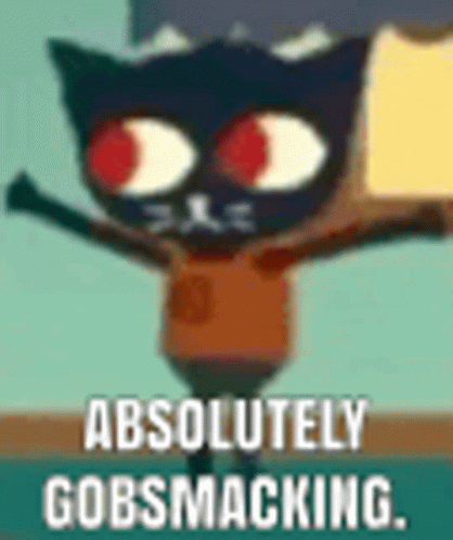 Night In The Woods Mae Nitw GIF - Night In The Woods Mae Nitw Absolutely Gobsmacking GIFs