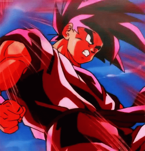 Kaioken Goku GIF - Kaioken Goku Powerup GIFs