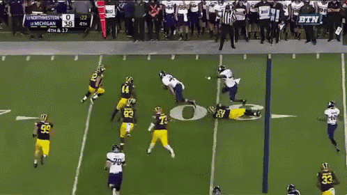 Defense On Point GIF - University Of Michigan Football GIFs