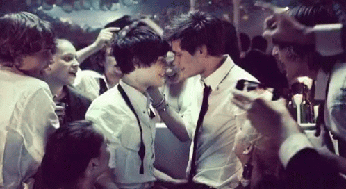 Kiss GIF - Gay Couple Couple Kiss GIFs