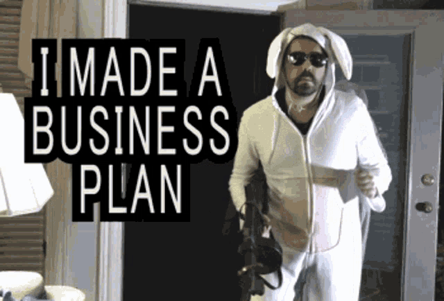 I Made A Business Plan GIF