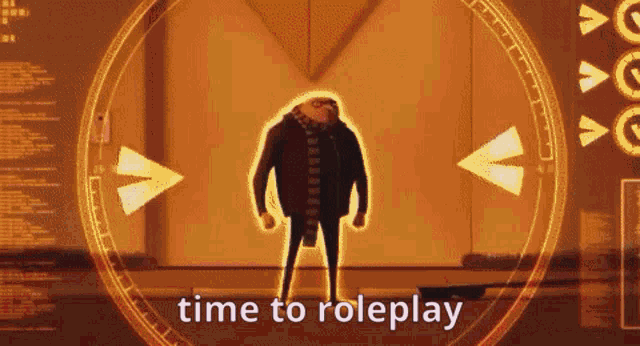 Gru Despicable Me GIF - Gru Despicable Me Time To Roleplay GIFs