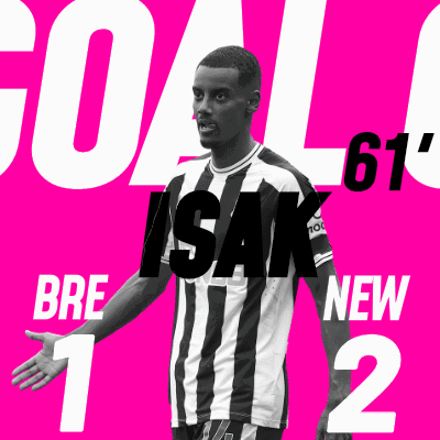 Brentford F.C. (1) Vs. Newcastle United F.C. (2) Second Half GIF - Soccer Epl English Premier League GIFs
