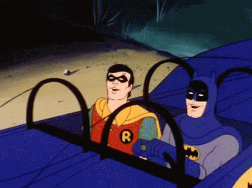 Brand New Machine GIF - Batman Robin Batmobile GIFs